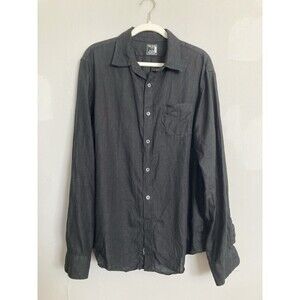 Todd Snyder Charcoal Casual Button Down Shirt